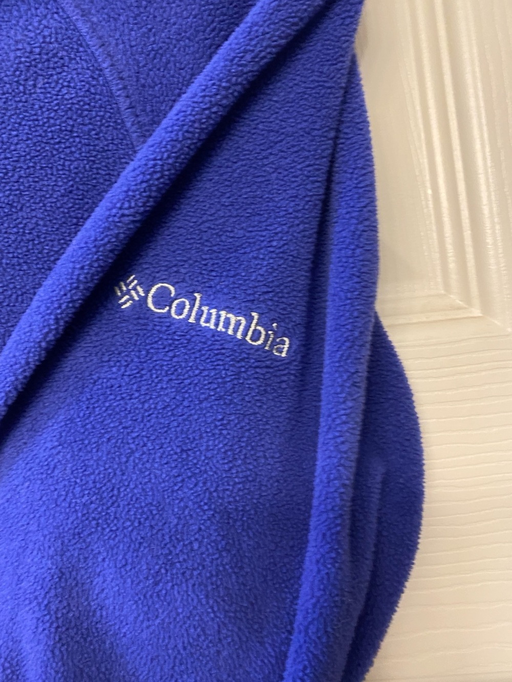 Columbia Women's Cobalt Blue Fleece Hoodie - Picture 2 of 4